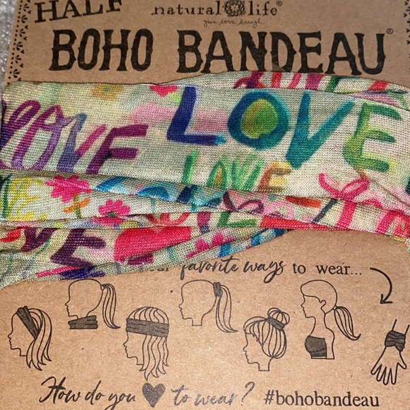NEW “love” boho bandeau / hair band - Picture 4 of 5